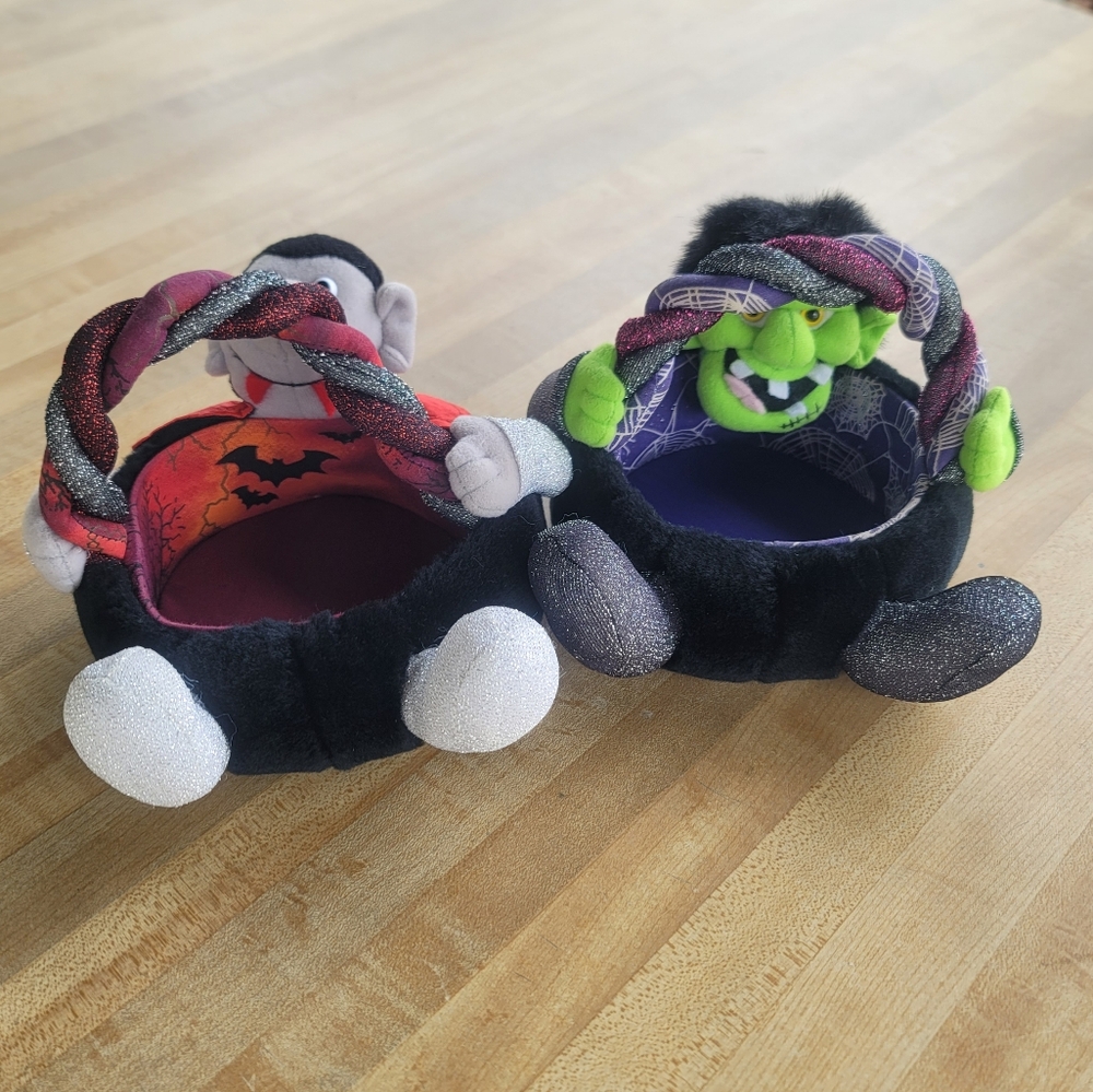 🎃 Halloween baskets. Frankenstein and Dracula 🦇